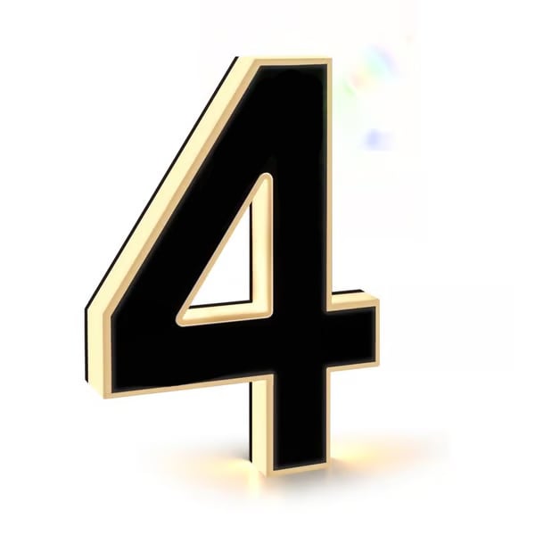 🔥Hot Sale 🎁✨ 9-inch Lighted House Numbers for Outside
