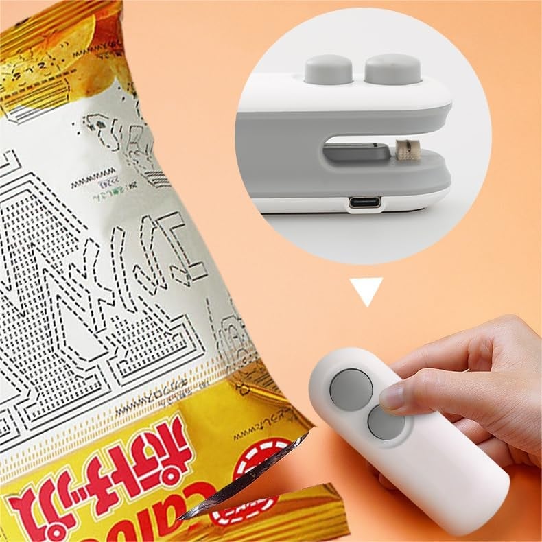 🏆Hot Sale🔥 2-in-1 Mini Bag Sealer
