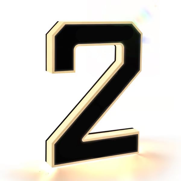 🔥Hot Sale 🎁✨ 9-inch Lighted House Numbers for Outside