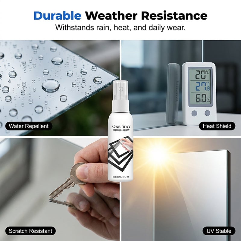🪟  Reflective Window Spray | One-Way Mirror Privacy Shield for Home & Car