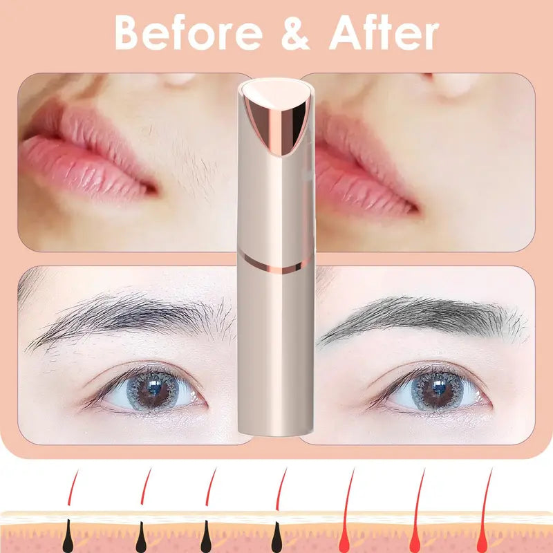2 in 1 Facial & Eyebrow Hair Trimmer