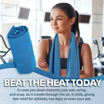 🎉BUY 1 GET 1 FREE🌞Cooling Bottle - Cold Sweat Towel You Can Use Anywhere, Anytime! Reusable Soft Absorbent Cooling Portable