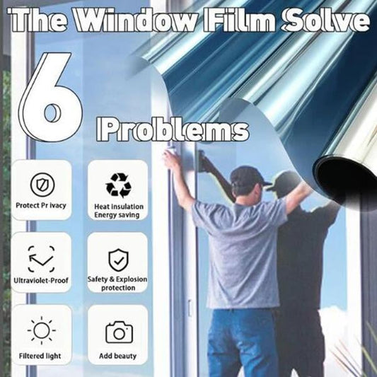 🔥 Heat-Insulating Privacy Film – UV Protection, Easy Application & Perfect for Home & Office 🏠