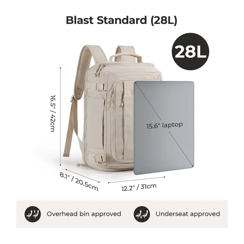 Hot Sale🔥Waterproof Carry-On Travel Backpack