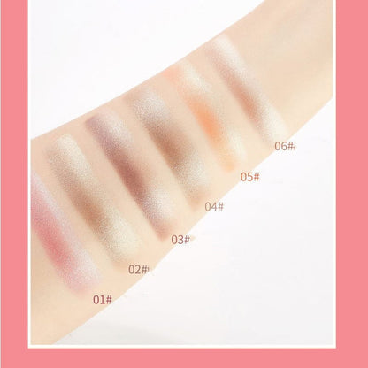 😍6Pack Dual-color eyeshadow stick-brightens the eyes for a natural and long-lasting look.