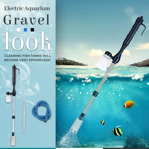 🐠 Electric Aquarium Gravel Cleaner – Battery-Powered Fish Tank Vacuum For Easier Cleaning 💧
