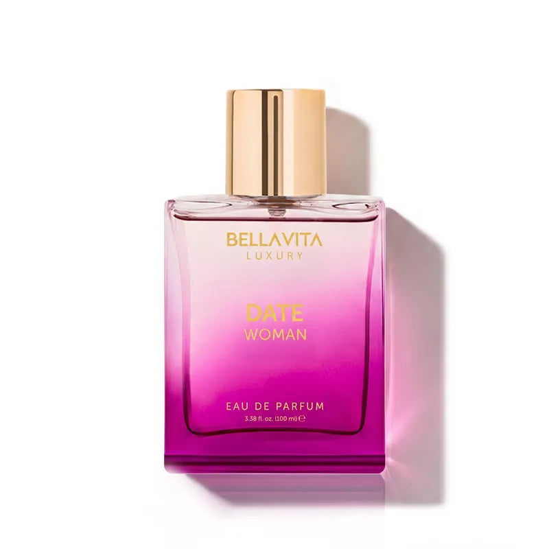 Bellavita Luxury DATE Woman Eau De Parfum 100ML | Romantic Women Perfume | Long Lasting Floral Fruity Fragrance