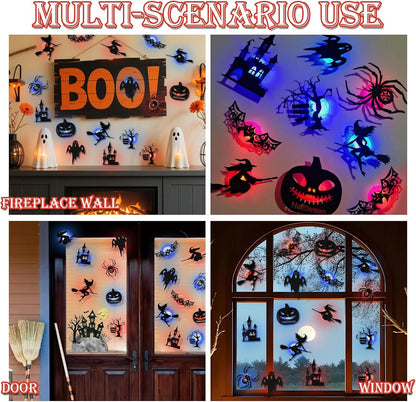 Halloween LED Wall Light Stickers