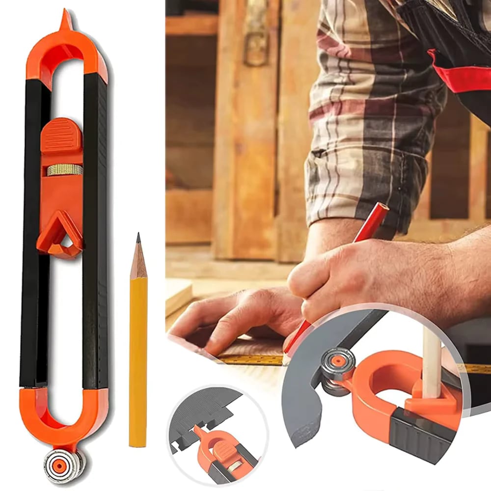 Precision Contour Gauge with Lock Feature