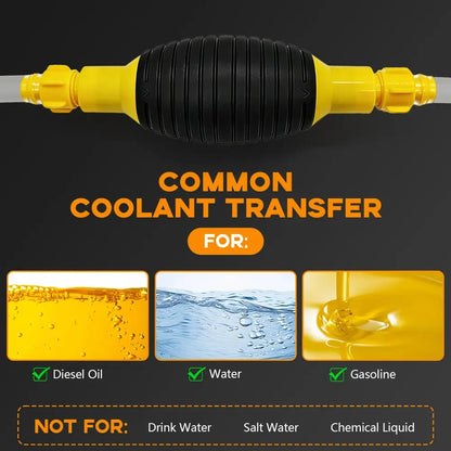 🔥LAST DAY 55% OFF🔥 Portable Manual Siphon Pump with 6.5 ft Hose