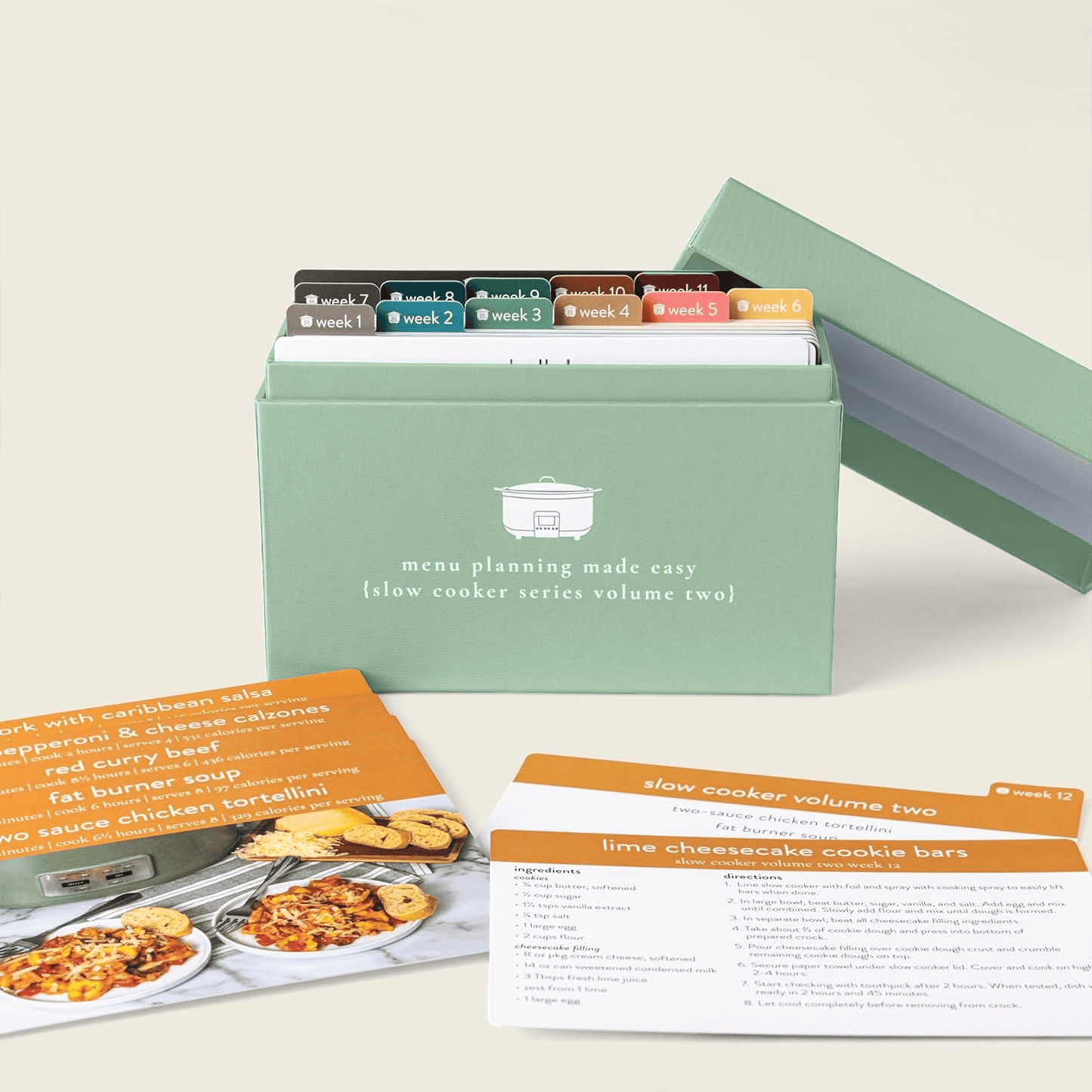 🍽️ Meal Planning Kit with 103 Photo Recipe Cards(Without a gift or present.)