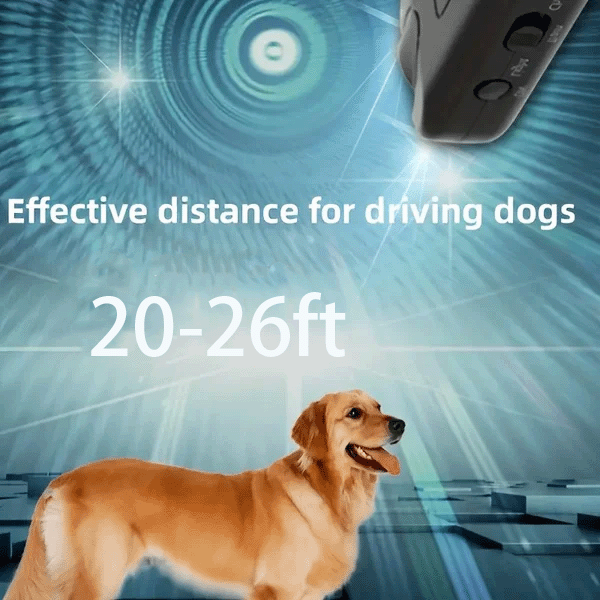 🎅Handheld Bark Control Luminous Ultrasonic Dog Repeller