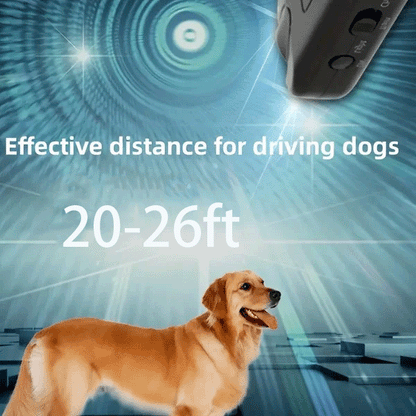 🎅Handheld Bark Control Luminous Ultrasonic Dog Repeller