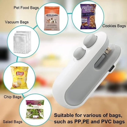 🏆Hot Sale🔥 2-in-1 Mini Bag Sealer
