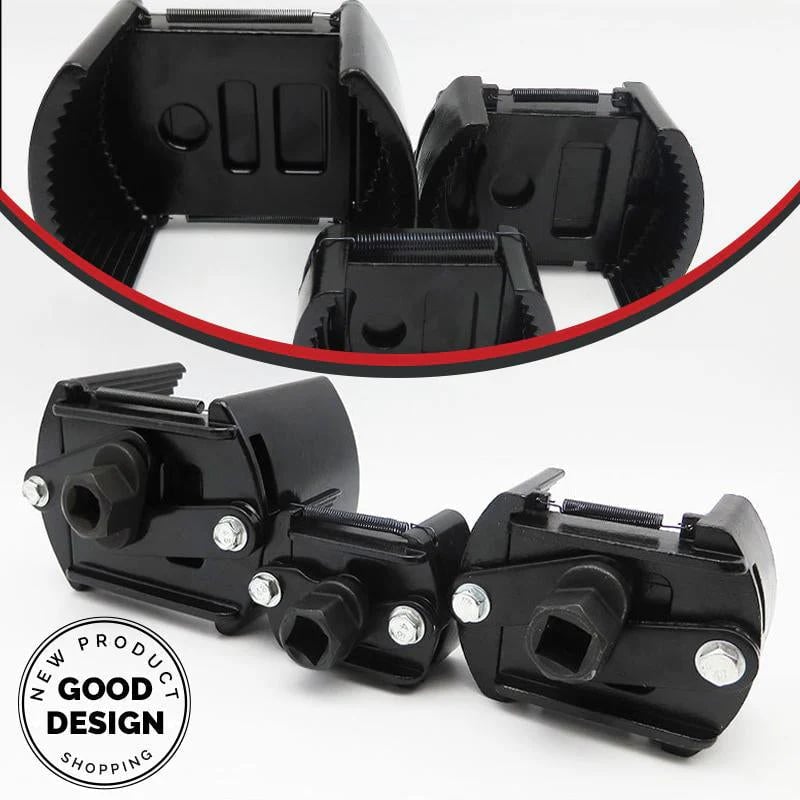 🛠️ 50% OFF NOW! 🔧 Adjustable Oil Filter Wrench – Greater Grip, Time-Saving & Durable Spring Design 🚗