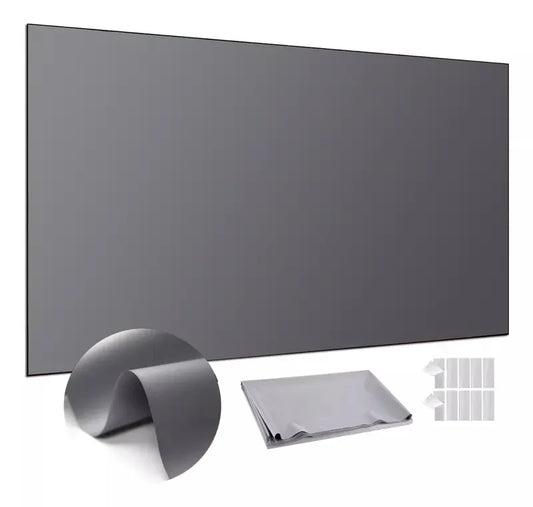 Pantalla de proyector portátil plegable antipolvo 4K UHD