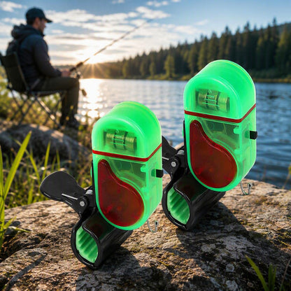 New Fishing Bite Alarm, Sound Bite Alert Bell with LED Lights