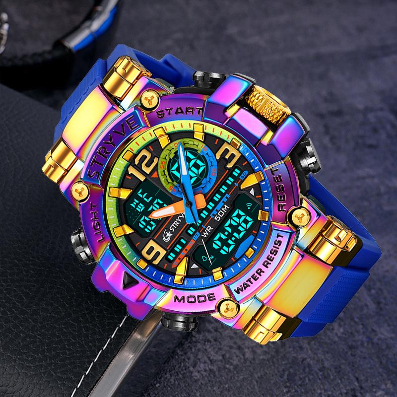Men's Colorful Punk Style Quartz Watch🔥Selling fast!🔥