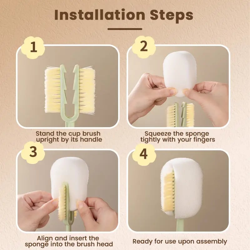 🎉Deals of the week🎉 5-in-1 Bottle Cleaning Brush