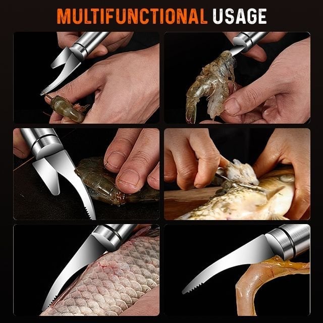 🔥5 in 1 multifunctional shrimp line fish maw knife