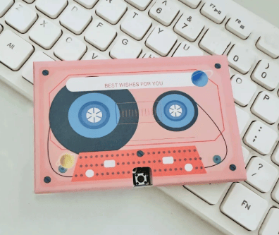 🏆Hot Sale ⚡Retro Cassette Voice Recordable Greeting Card - 60s Message Recorder Gift