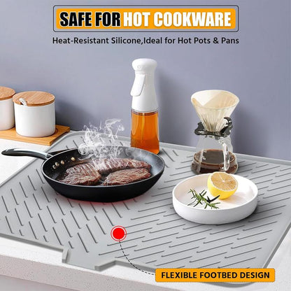 Silicone Large Size Dish Drying Mat