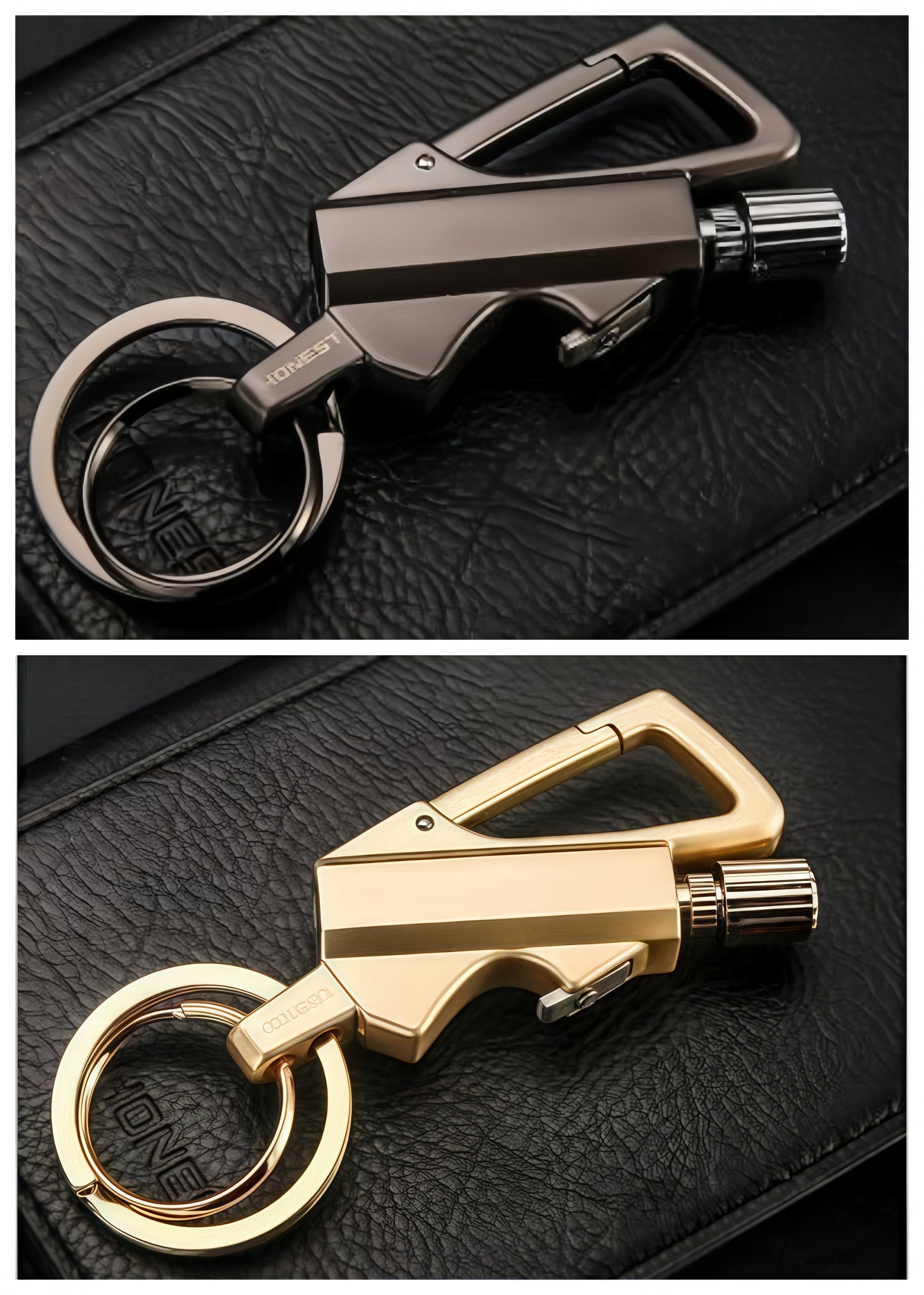 ✨Permanent Match Infinity Lighter with Multitool Keychain Bottle Opener