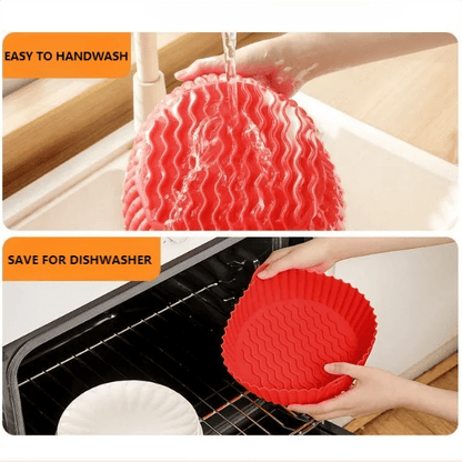 🎁Air Fryer Silicone Baking Tray🍟