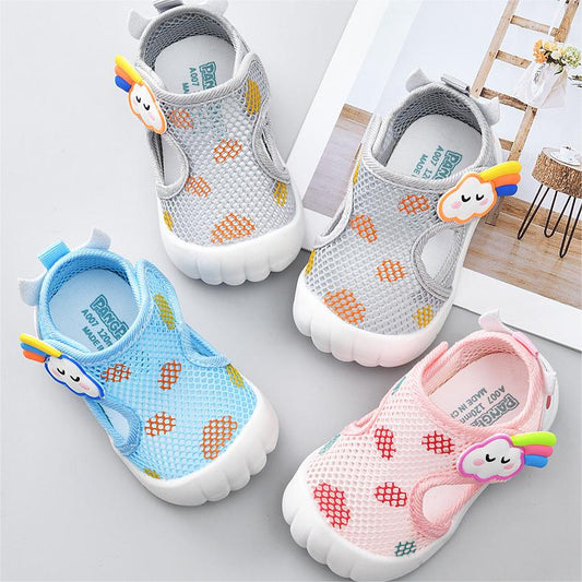 👼 Zapatos antideslizantes transpirables para bebé para primavera y verano