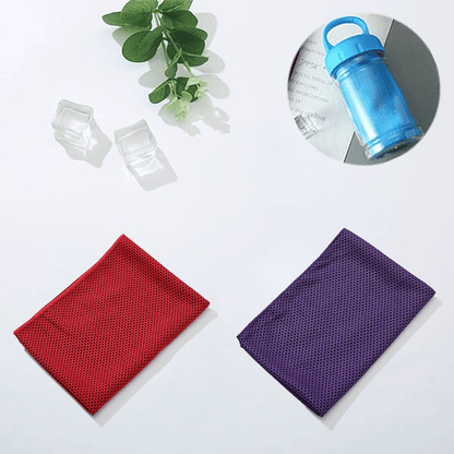 🎉BUY 1 GET 1 FREE🌞Cooling Bottle - Cold Sweat Towel You Can Use Anywhere, Anytime! Reusable Soft Absorbent Cooling Portable