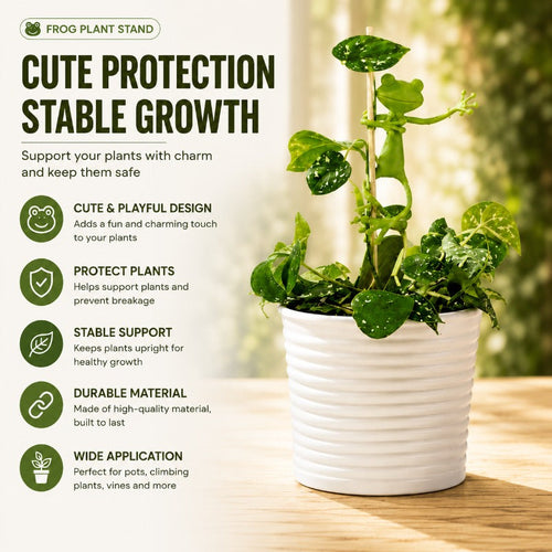 Decorative Plant Support Frogs
