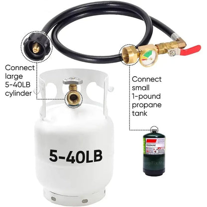 ✨36 Inch Propane Gas Tank Adapter Connector