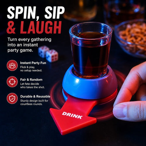 Instant Drinking Game Spinner