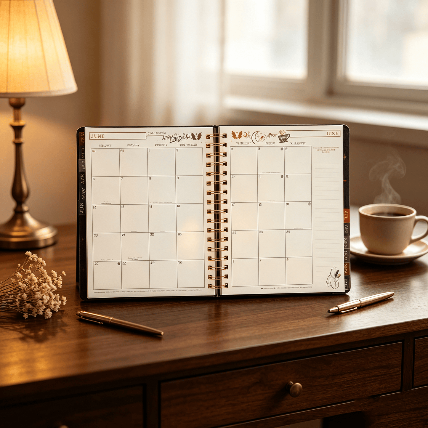 🌙 A Court of Thorns and Roses: Velaris 2027 Weekly Planner ✨ Officially Licensed Fantasy Organizer