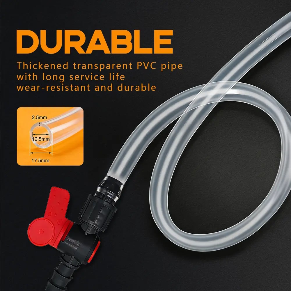 🔥LAST DAY 55% OFF🔥 Portable Manual Siphon Pump with 6.5 ft Hose