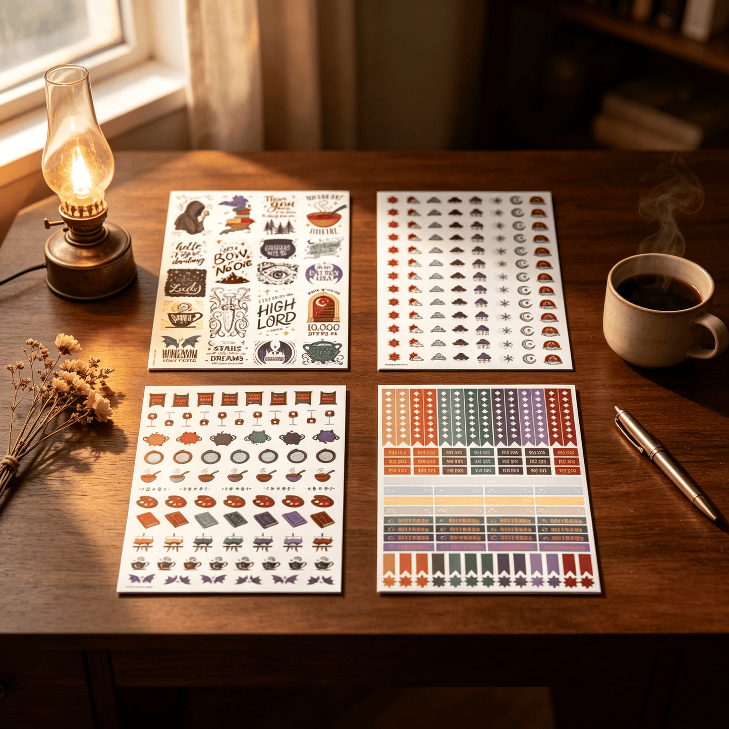 🌙 A Court of Thorns and Roses: Velaris 2027 Weekly Planner ✨ Officially Licensed Fantasy Organizer