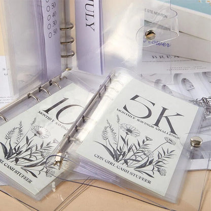 📢📢49% OFF !! ⏰💰 12-Month Envelopes Money Saving Challenge Binder