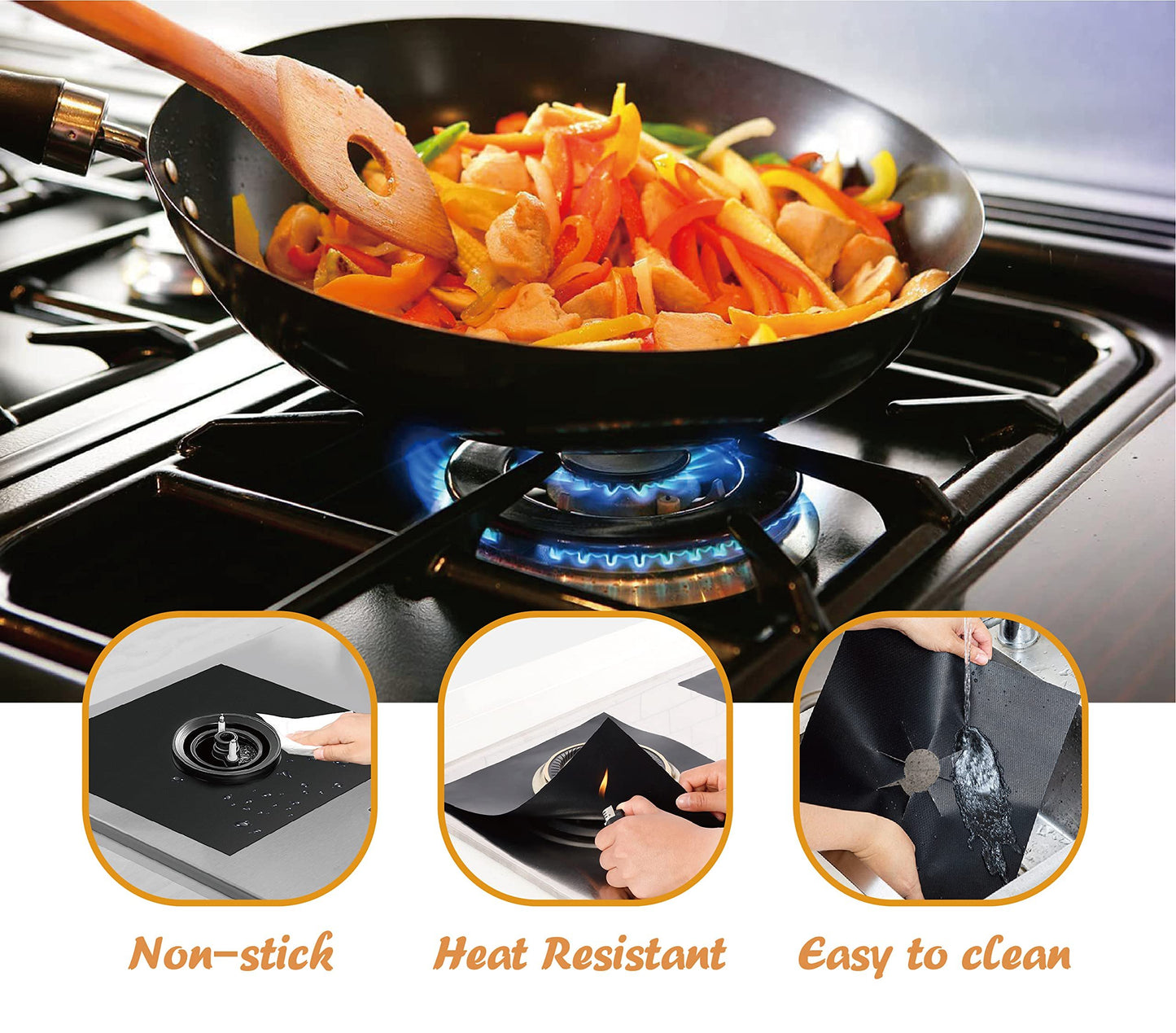 Gas Stove Burner Covers
