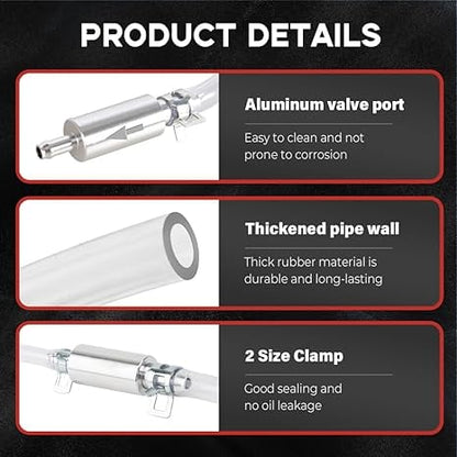 💥 Brake Bleeder Hose Kit – Easy One-Person Bleeding