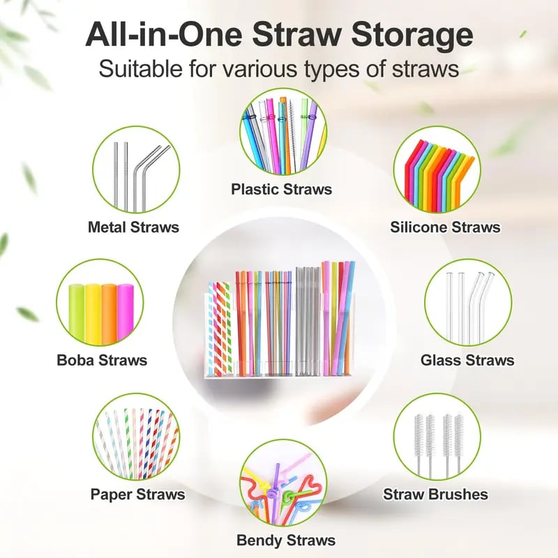🎁🔥Straw Holder for Cabinet Door