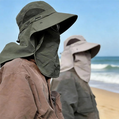 🔥LAST DAY 47% OFF🎣- Unisex adventure sun hat - provides ultimate UV protection for all terrains.
