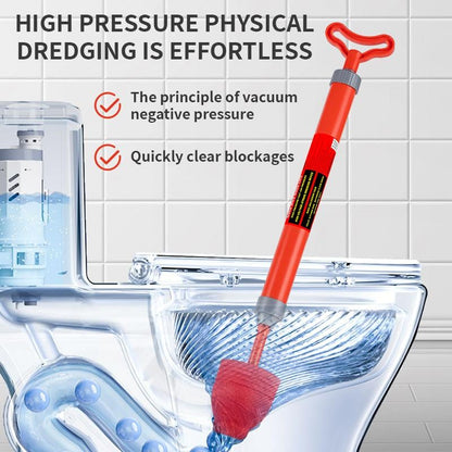 One-shot toilet plunger