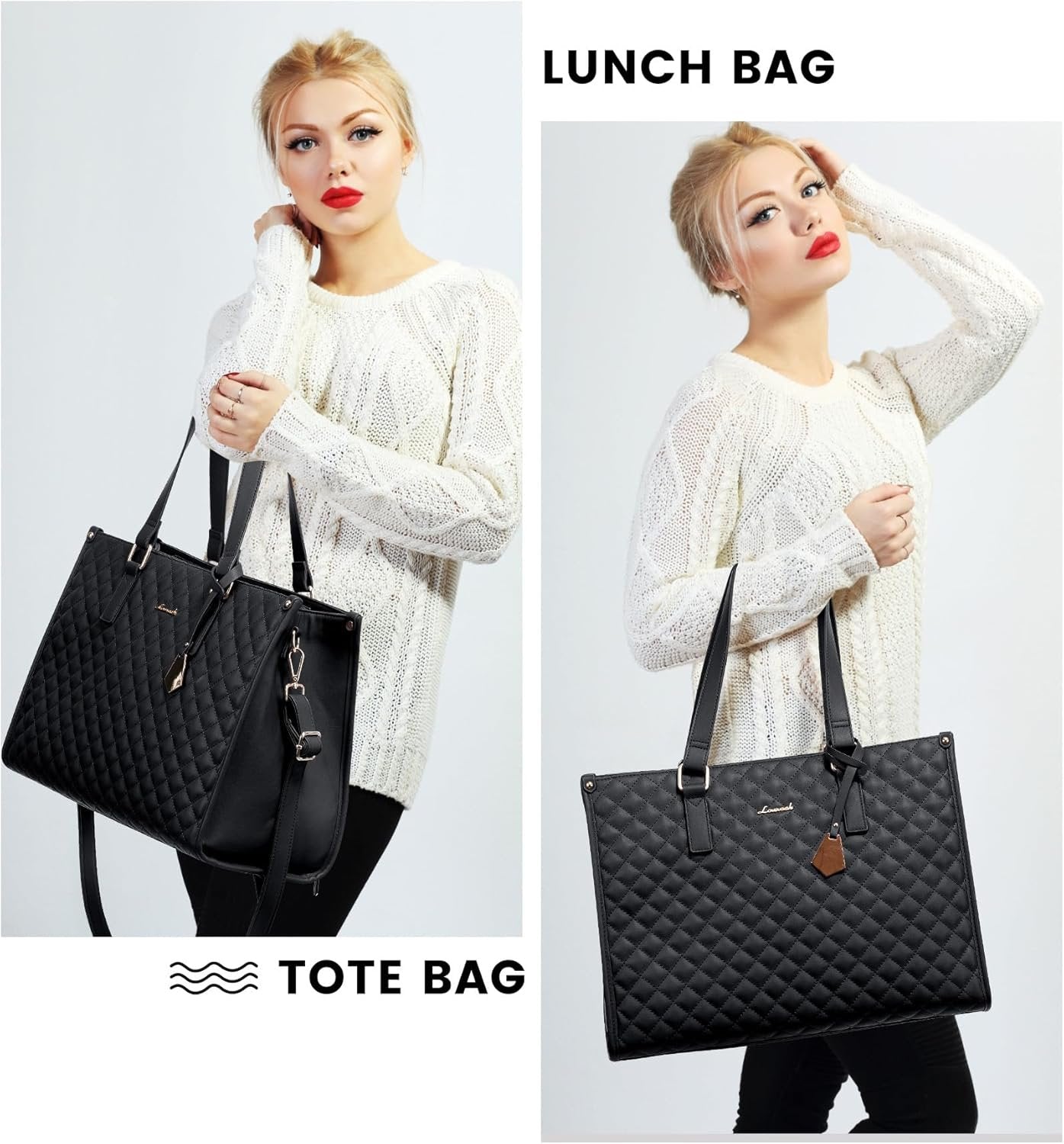 🔥Hot Sale 🔥3 in 1 Lunch Tote Bag for Women