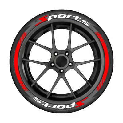 Limited Time Buy 1 Get 1 Free & 4Pcs 3D Car Tire Stickers – Waterproof Universal Wheel Decals | Motorcycle Auto Exterior Accessories