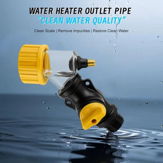 💧A great helper for water heater pipeline cleaning - 🚰2-in-1 scale inhibition and filtration