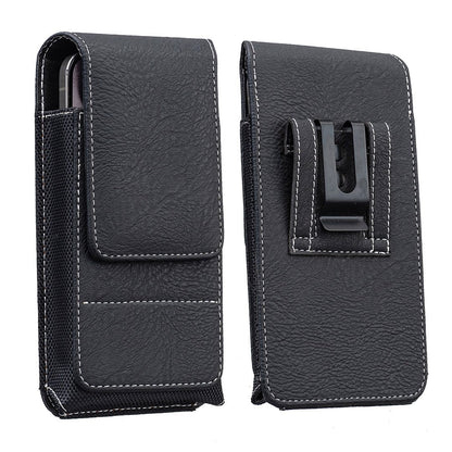 📢📢49% OFF !! ⏰⚡Big Discount | Waist Belt Cell Phone Pouch 📱 Multi-Pocket Leather Holster with Card Holder