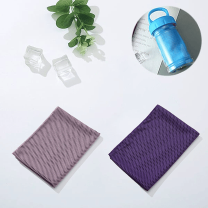 🎉BUY 1 GET 1 FREE🌞Cooling Bottle - Cold Sweat Towel You Can Use Anywhere, Anytime! Reusable Soft Absorbent Cooling Portable