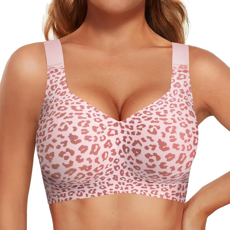 Jelly Seamless Lift Bra Wireless Push Up No Underwire Full Coverage Plus Bras