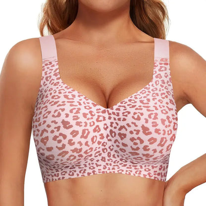 Jelly Seamless Lift Bra Wireless Push Up No Underwire Full Coverage Plus Bras