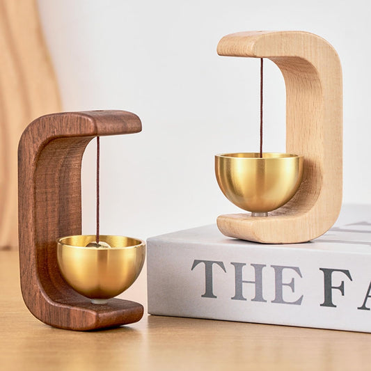 🔔 Timbre magnético de madera para todo tipo de materiales